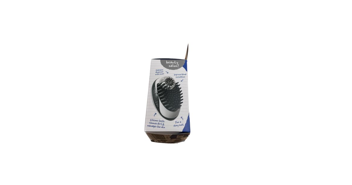 Brosse de massage avec distributeur