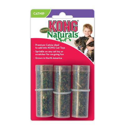 Kong - refillables Catnip Tubes x 3