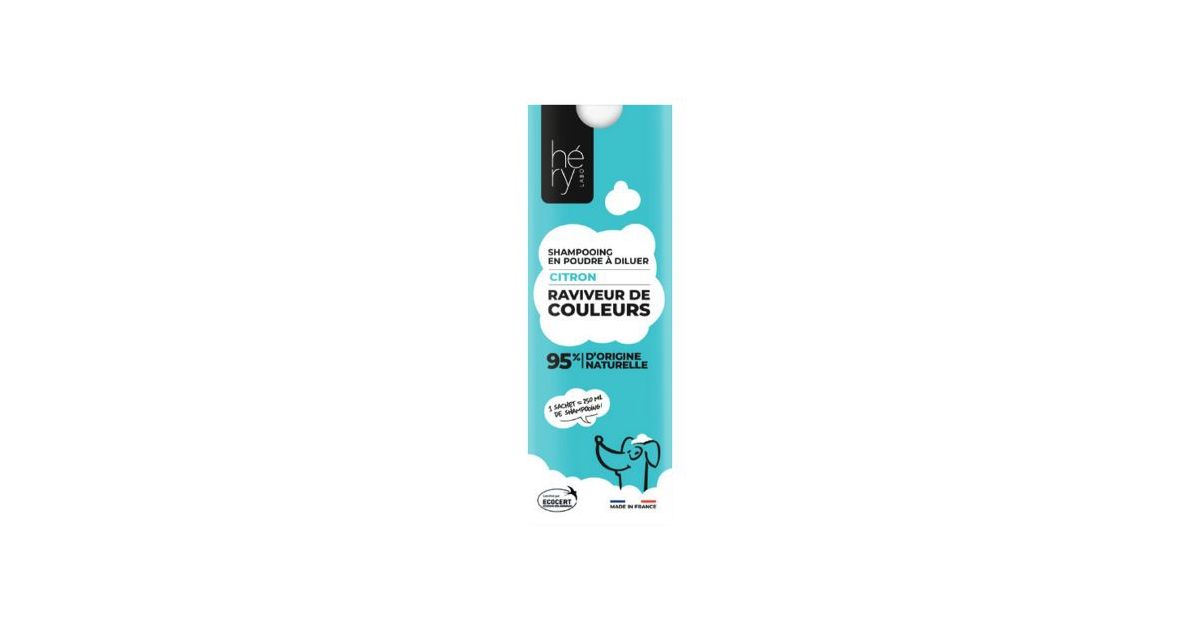 Shampoing ecologique couleur en poudre