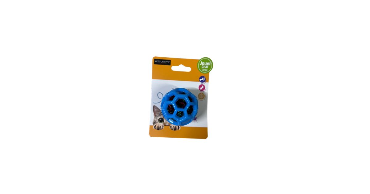 Jouet Chat Balle TPR papier froisse
