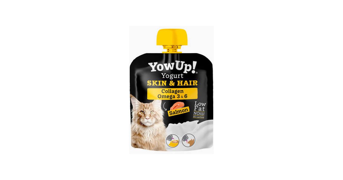 Yow Up - Yahourt pour chats 0% - Skin & Hair 