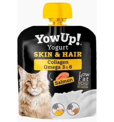 Yow Up - Yahourt pour chats 0% - Skin & Hair 