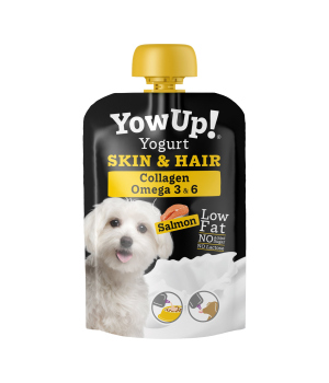 Yow Up - Yahourt pour chiens 0% - Skin & Hair 