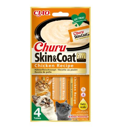 Churu - Skin & Coat Poulet