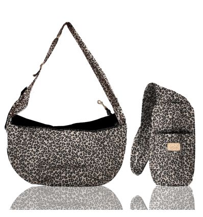KESHIA ) Sac bandouliere Leopard