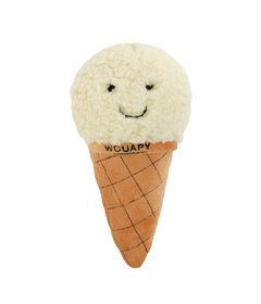 Jouet peluche cornet de glace