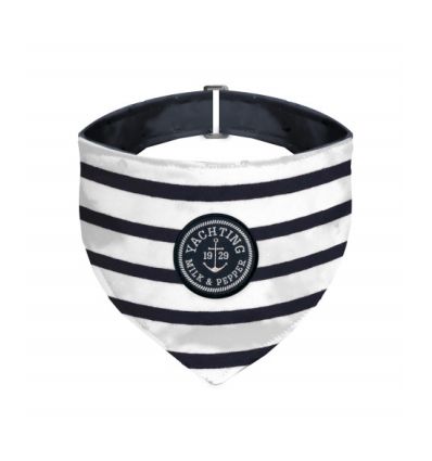 Bandana Gurvan Blanc et bleu