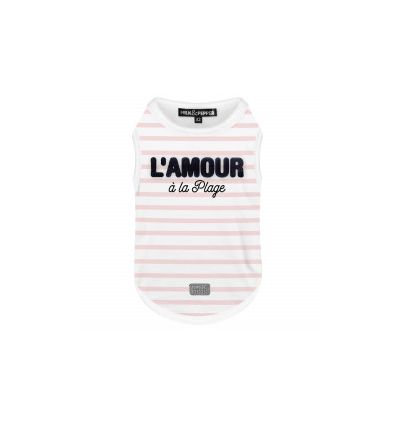 T-shirt Gwenola L amour a la plage