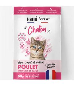 Repas complet Poulet pour Chaton