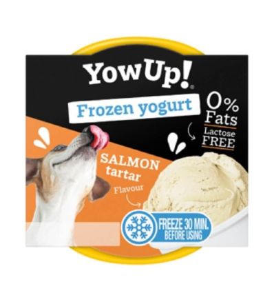 YowUp - Glace pour chien au tartare de saumon