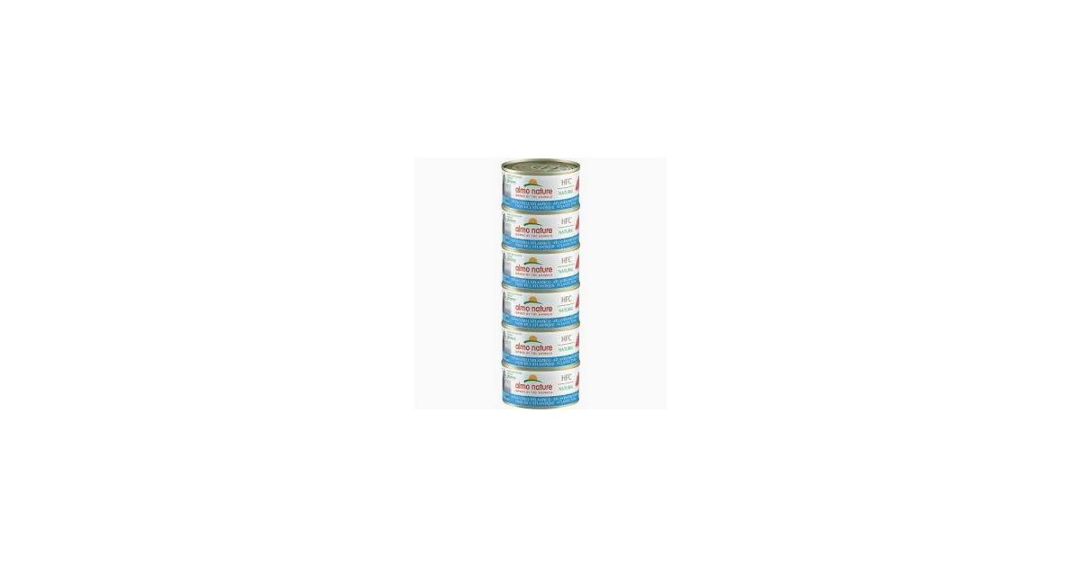 Almo Nature - HFC Natural - Mega Boites Thon de l'atlantique 6x70g