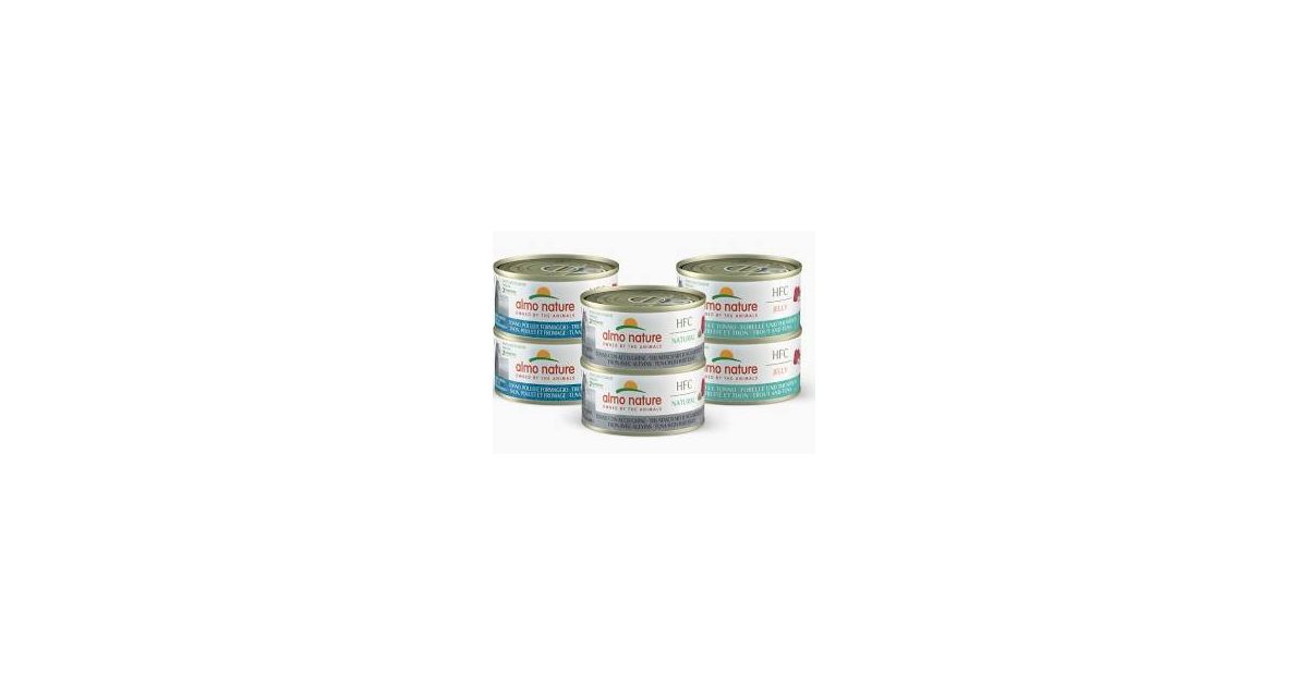 Almo Nature - HFC Natural - Multi Boites Thon 6x70g