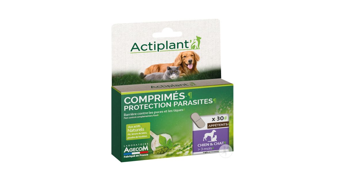 30 Comprimés protection parasites