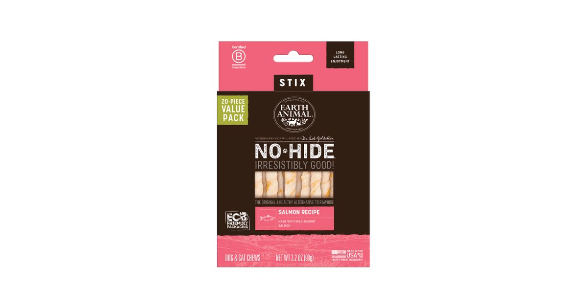 Boite de 10 No Hide Stix au saumon