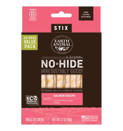 Boite de 10 No Hide Stix au saumon