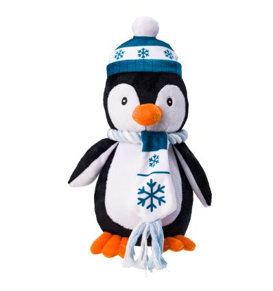 Winter Penguin Dog Toy