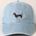 Casquette Teckel en jean