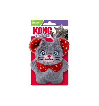 Kong - Holiday Snuzzle Cat Mouse Assorted