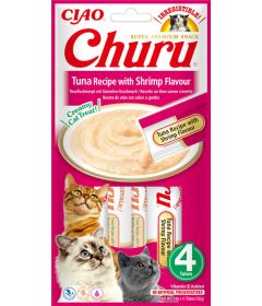 Churu - Friandise Liquide (Thon Crevettes)