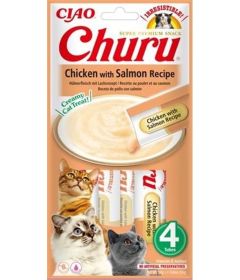 Churu - Friandise Liquide (Saumon Poulet)