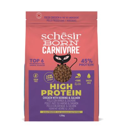 Schezir - Croquettes Poulet et Hareng pour chat