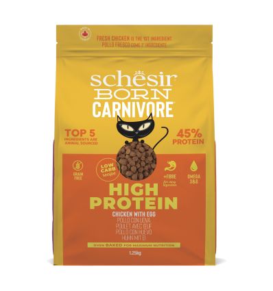 Schezir - Croquettes Poulet et Oeuf pour chat