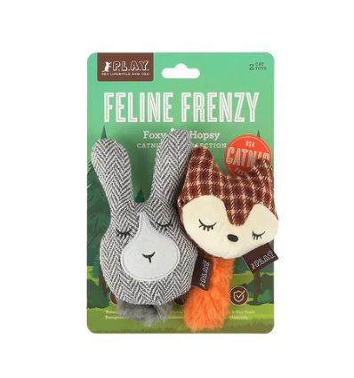 Feline Frenzy - Forest Friends - Fox & Bunny