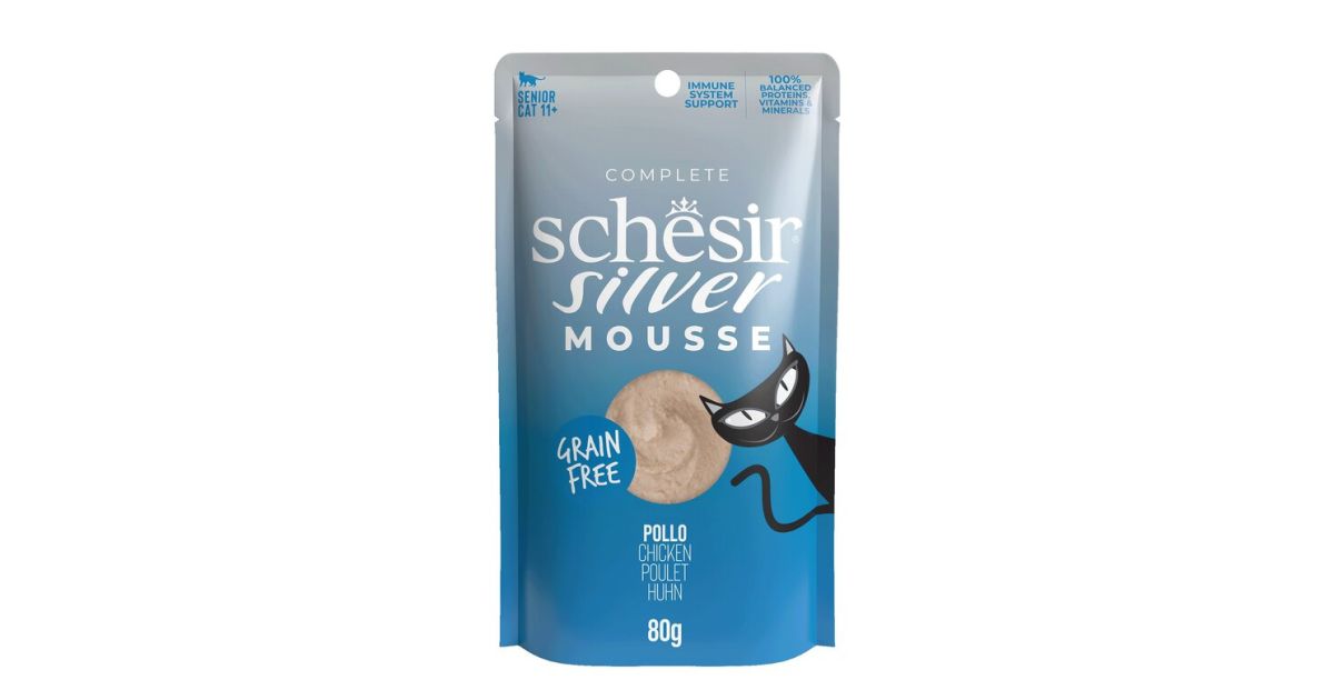 Schesir - Silver mousse Poulet Senior 11+