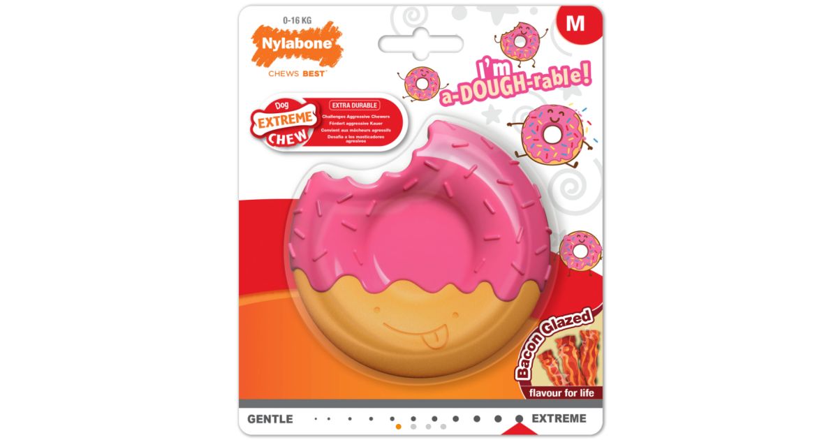 Nylabone - Donut Bacon Glaze