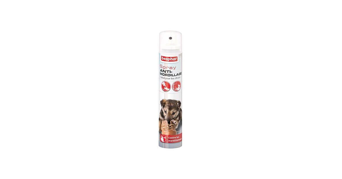 Spray anti-mordillage
