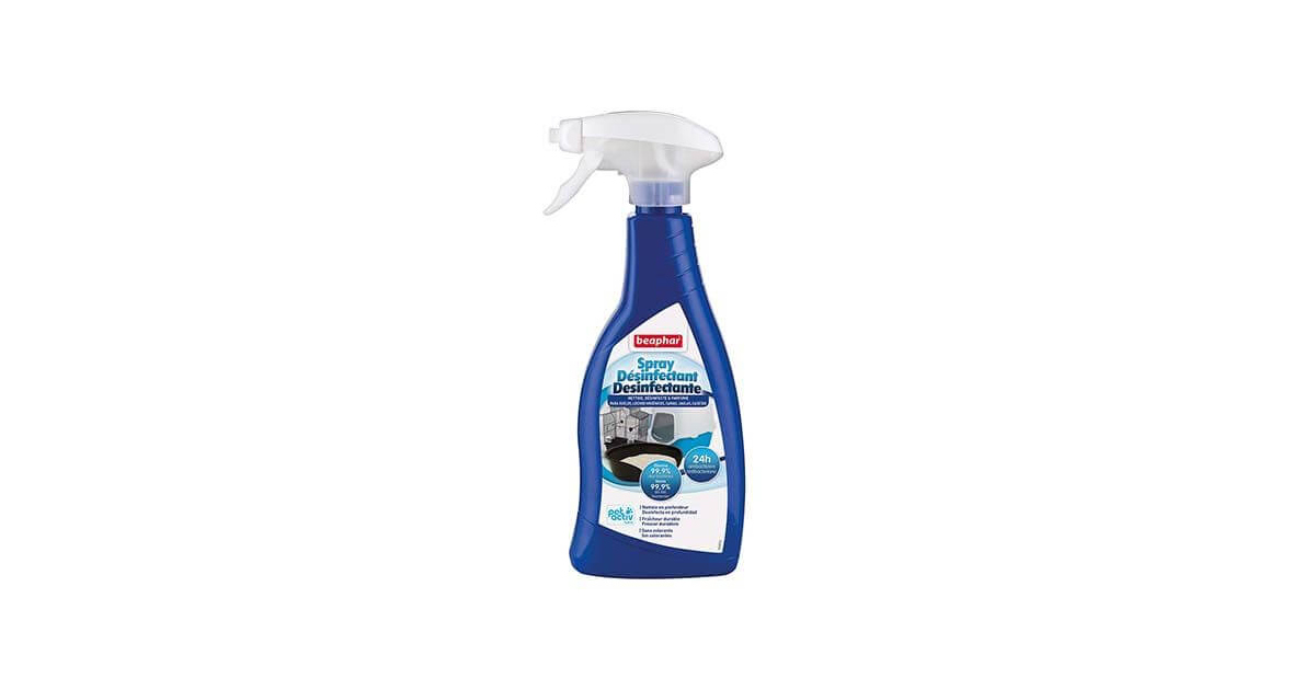 Répulsif chat urine: Spray désinfectant 3 en 1