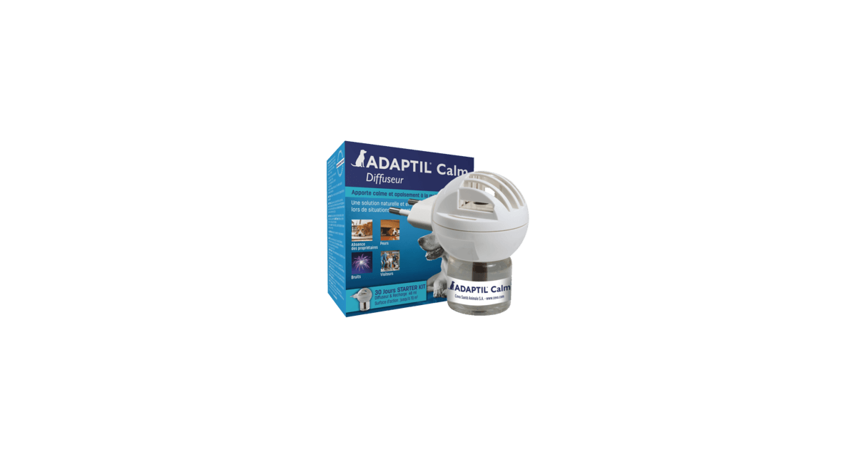 Diffuseur anti stress chat: Diffuseur Adaptil et sa recharge (48ml) Adaptil - 1