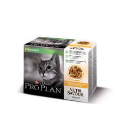 Purina pro Plan - Nutrisavour STERILISED en sauce au poulet Purina Pro Plan - 1
