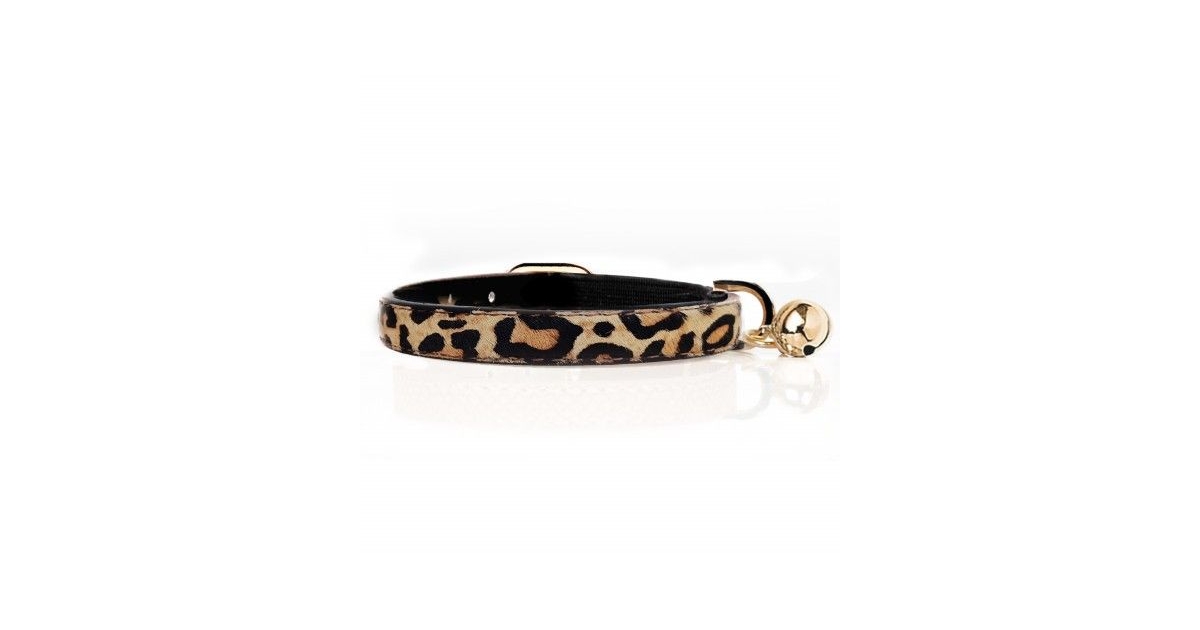 Collier léopard Chat