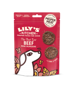 Friandise naturelle pour chien Lily's Kitchen - Mini Burgers au Boeuf Lily's Kitchen - 1