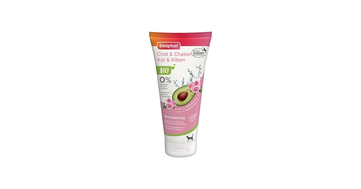 Shampoing chat & chaton Bio Beaphar - 1