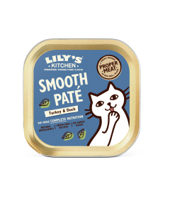 Pâtées pour chats Lily's Kitchen - Fricassée de Volaille - Smooth Paté Turkey Duck Lily's Kitchen - 1