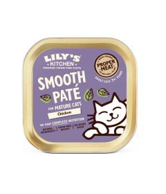 Pâtées pour chats Lily's Kitchen - Festin pour chat Senior - Smooth Paté Mature Lily's Kitchen - 1