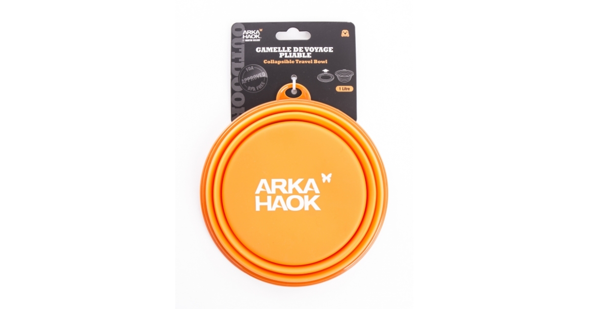 Accessoire de promenade pour chiens - Bol de transport Arka Martin Sellier - 1