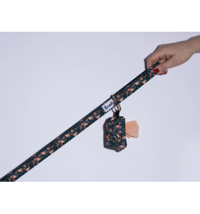 Accessoires de promenade pour chiens - Pochette sac à crottes FLOWER PAWER French Bandit - 2