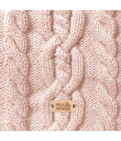 Pull pour chiens - Pull en torsade DONOVAN Milk & Pepper - 11