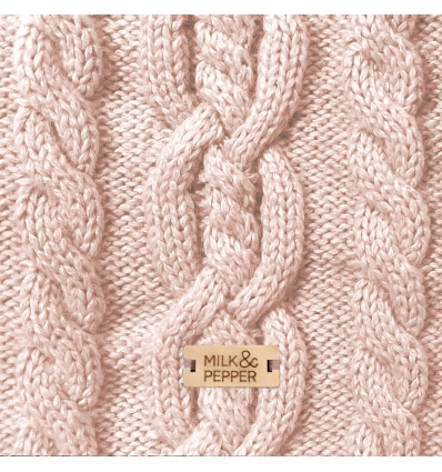 Pull pour chiens - Pull en torsade DONOVAN Milk & Pepper - 11