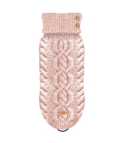 Pull pour chiens - Pull en torsade DONOVAN Milk & Pepper - 12