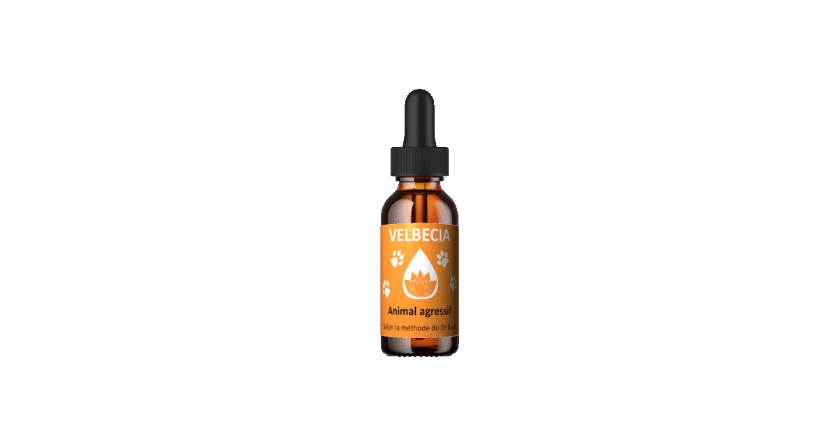 Complément alimentaire Fleur de Bach 30mL - Agressivité Velbecia - 1