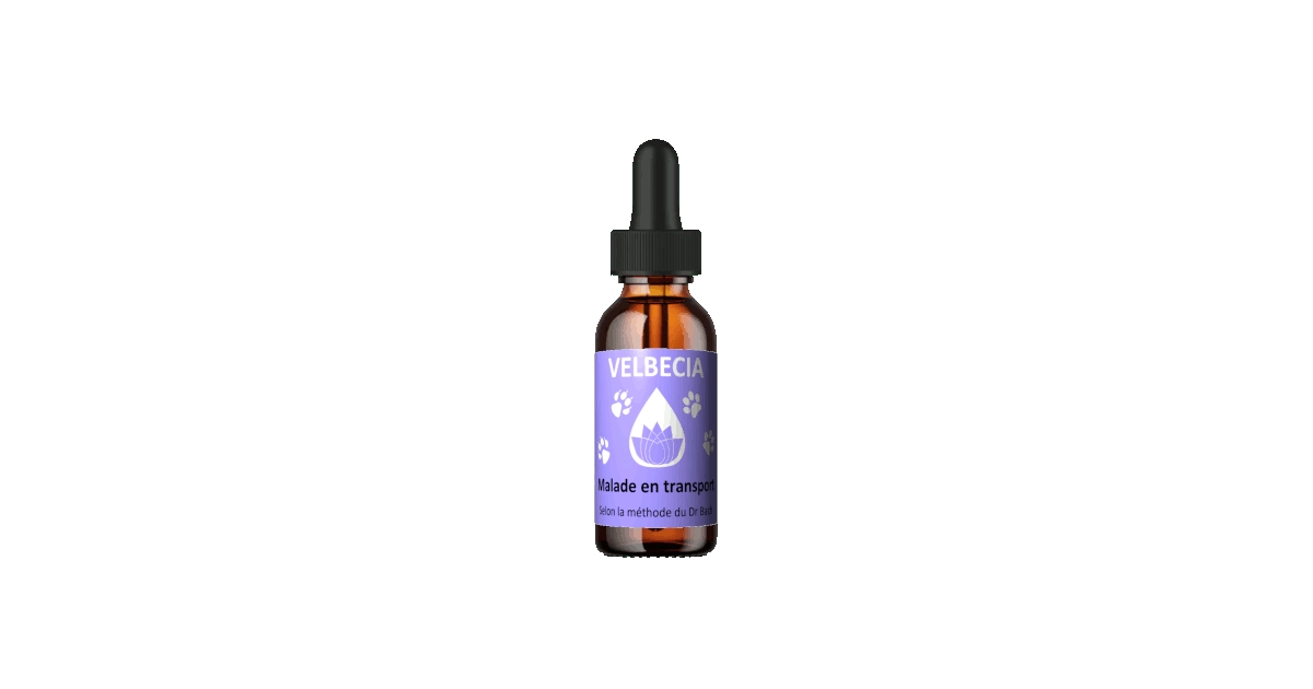 Complément alimentaire Fleur de Bach 30mL - Transport Velbecia - 1