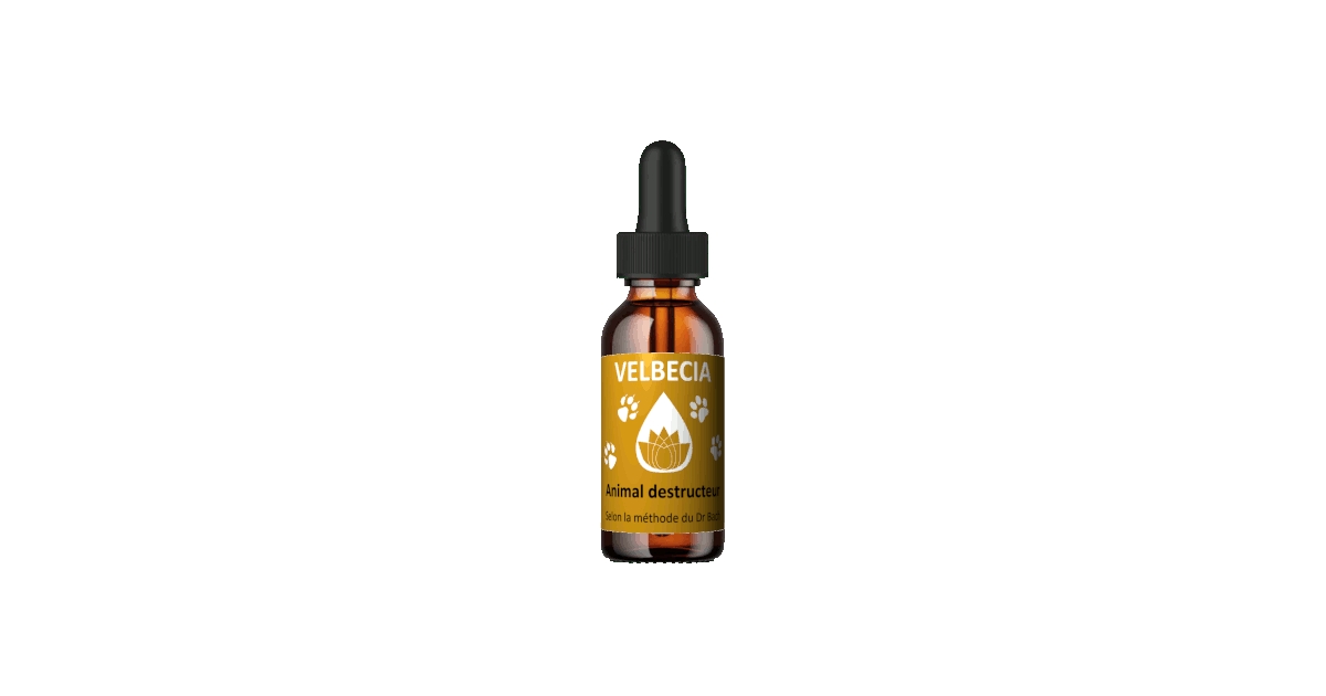 Complément alimentaire Fleur de Bach 30mL - Destruction Velbecia - 1