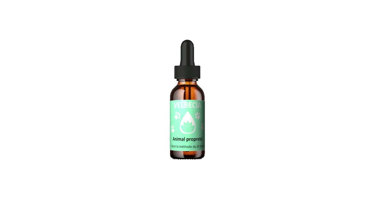 Complément alimentaire Fleur de Bach 30mL - Propreté Velbecia - 1