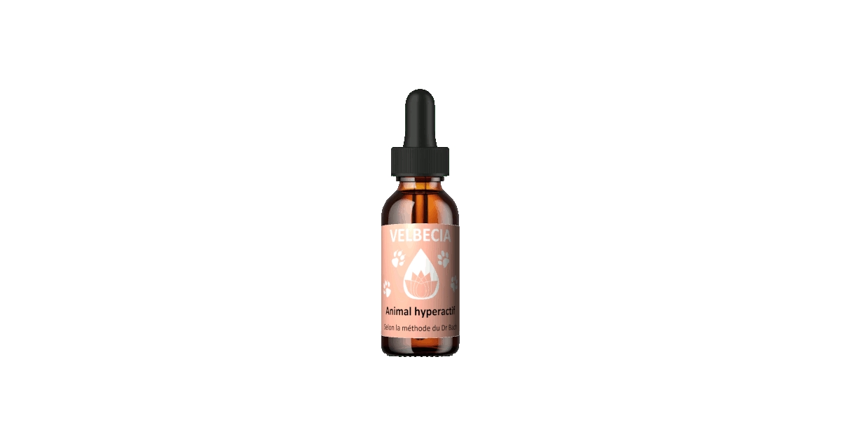 Complément alimentaire Fleur de Bach 30mL - Hyperactivité Velbecia - 1