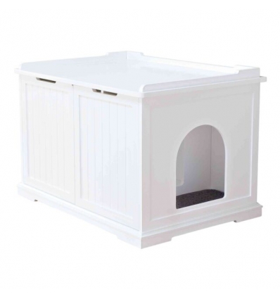 Cabine de toilette chat