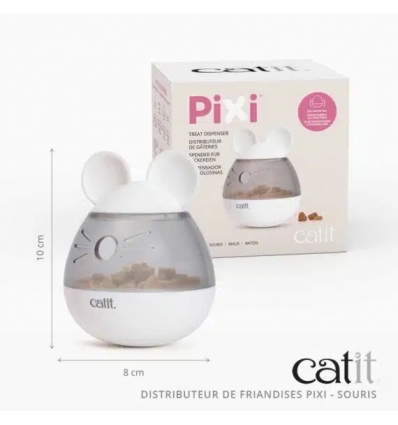 Jouet pour chiens et chats - distributeur friandise Pixi souris
